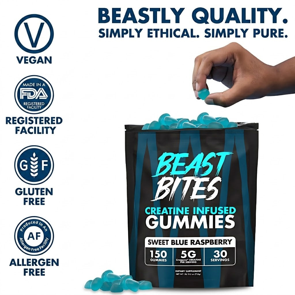 Creatina Gomitas Beast Bites