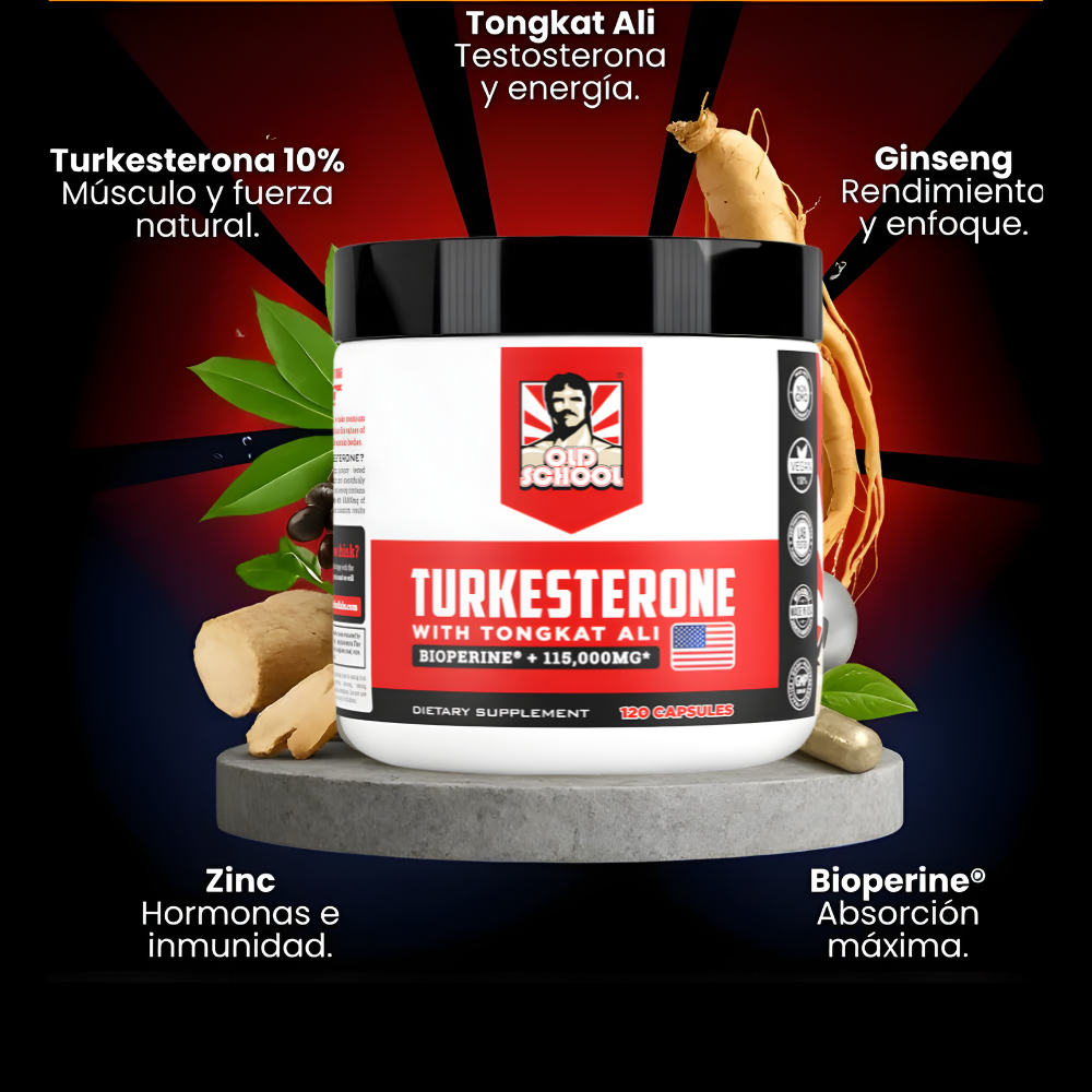 Promotor de Testosterona Natural Turkesterone