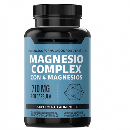Suplemento Magnesio Complex 60 Capsulas