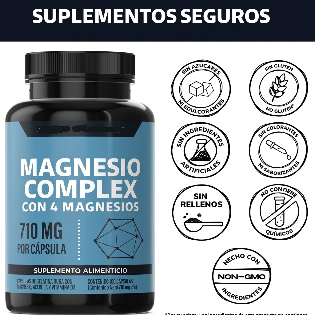 Magnesio Complex 60 Capsulas