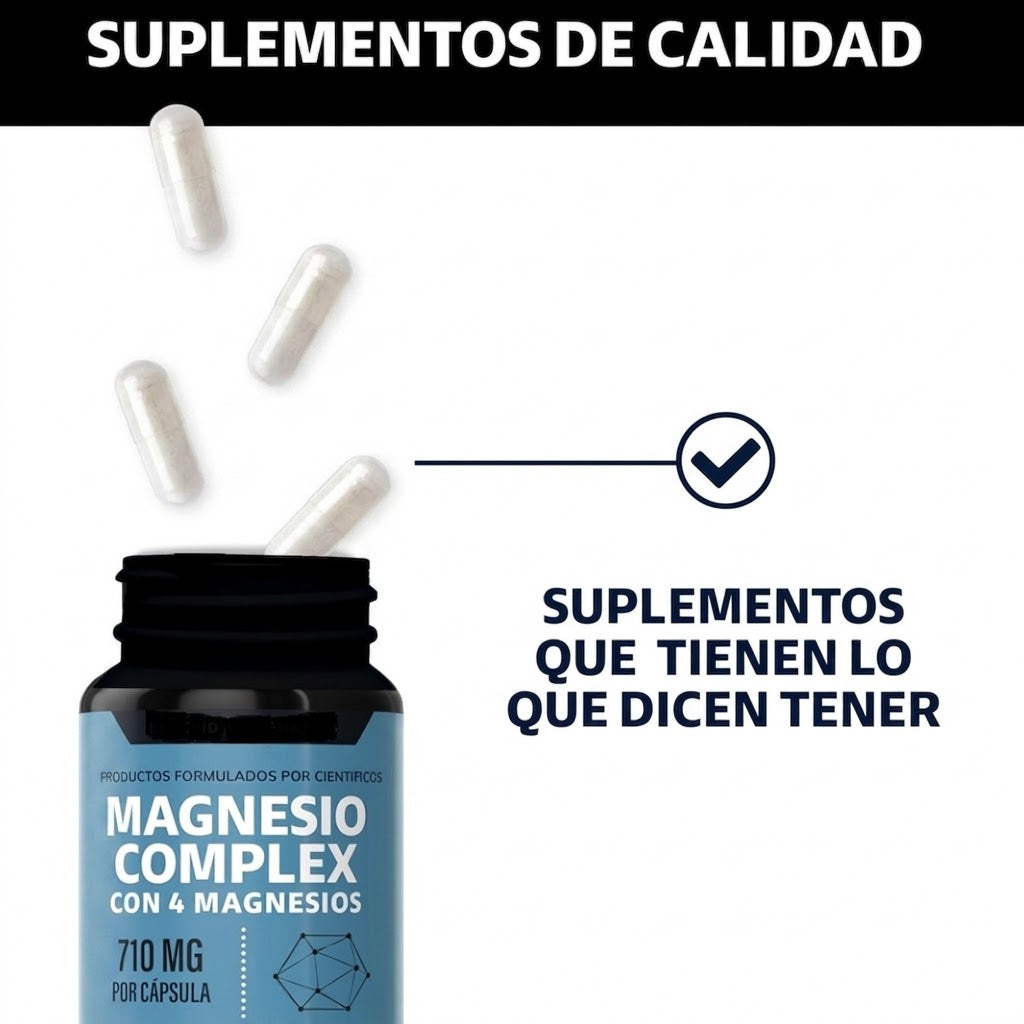 Magnesio Complex 60 Capsulas