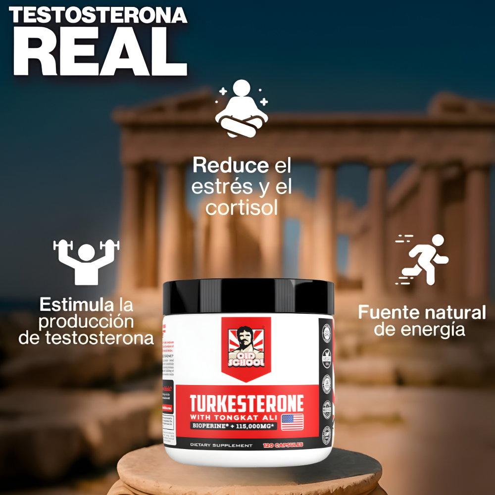 Promotor de Testosterona Natural Turkesterone